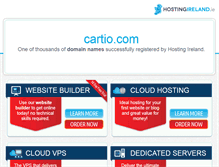 Tablet Screenshot of cartio.com
